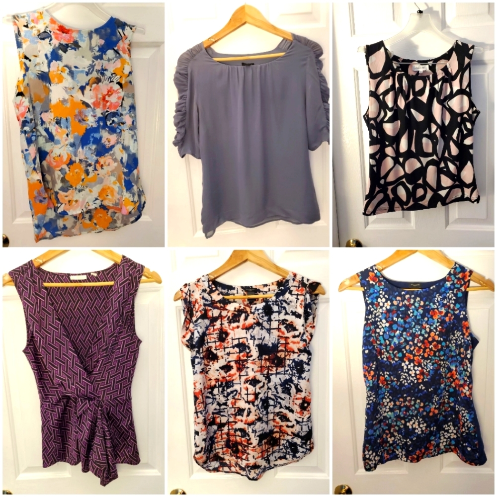 6 Business Blouses Bundle